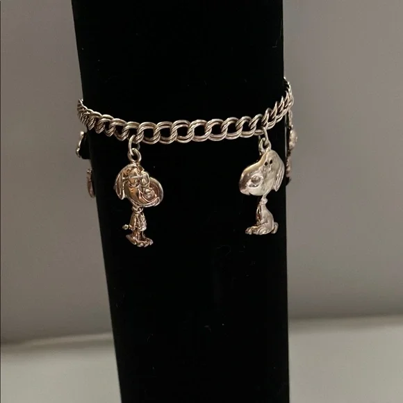 Charming Silver Bracelet with Playful Charms - Picture 3 of 9